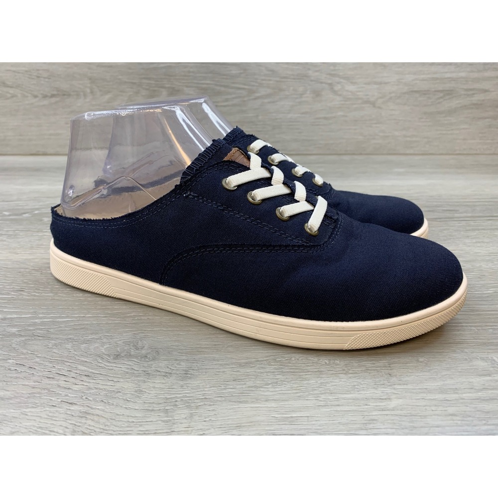 Spenco Siesta Women's Sneakers Slide Blue Canvas Mule 8 Comfort Casual Shoes
